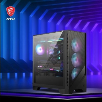 Ordenador gaming Neo-PC con torre blanca y ARGB