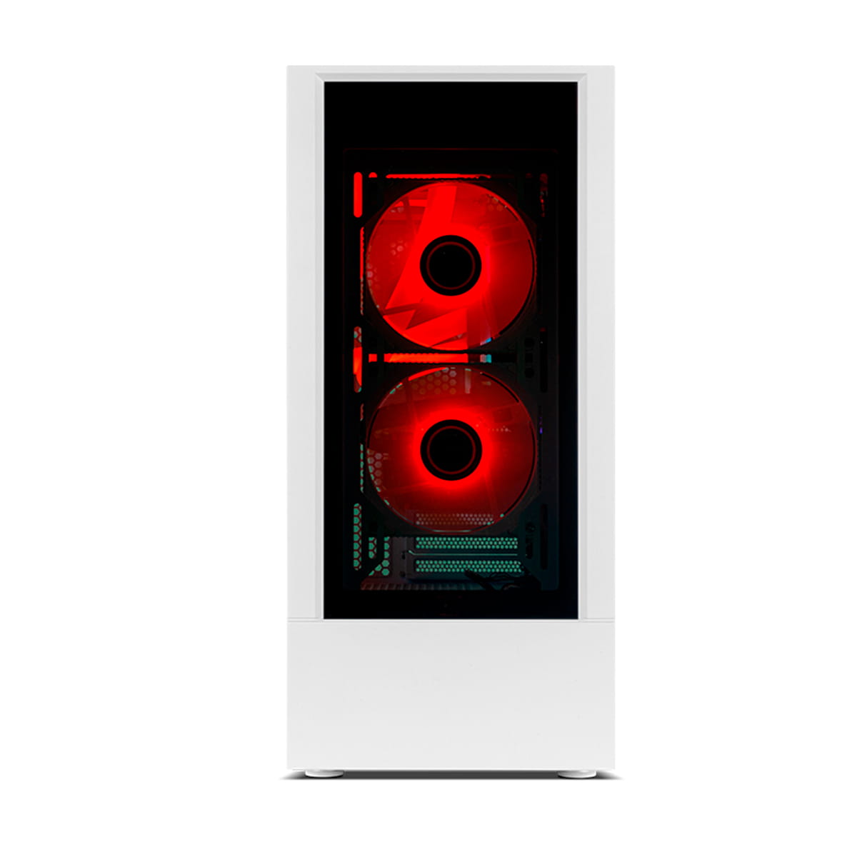 ORDENADOR GAMING BARATO NEMESIS WHITE 3 Ordenador gaming Neo-PC con torre blanca y ARGB
