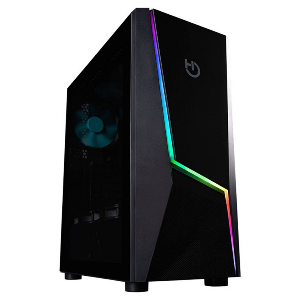 Ordenador gaming Neo-PC con torre blanca y ARGB