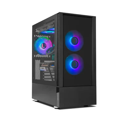 Ordenador gaming Neo-PC con torre blanca y ARGB