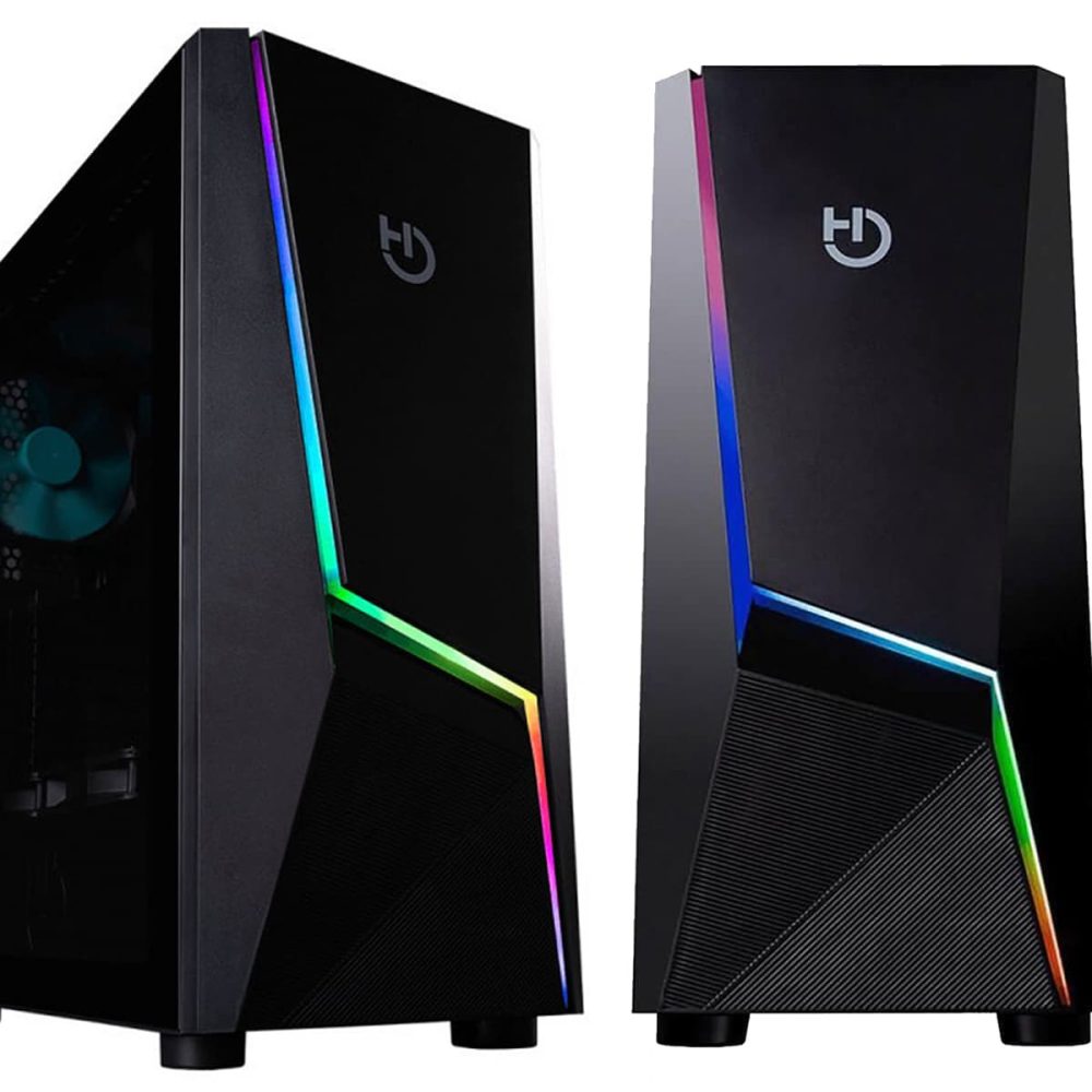 Ordenador gaming Neo-PC con torre blanca y ARGB