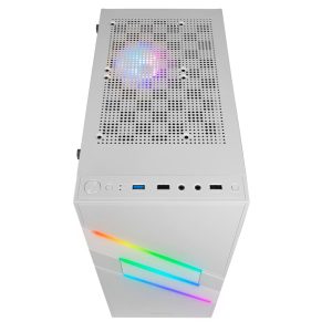 ordenador-sobremesa-gaming-b650m-ddr5-sin-perifericos Ordenador gaming Neo-PC con torre blanca y ARGB