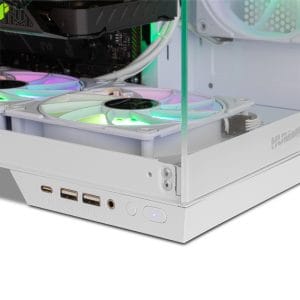 Ordenador gaming Astra Neo blanco montado y probado en Madrid por Neo-PC