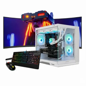 PC Gaming Neo-PC con caja Astraneo blanca, detalle 8