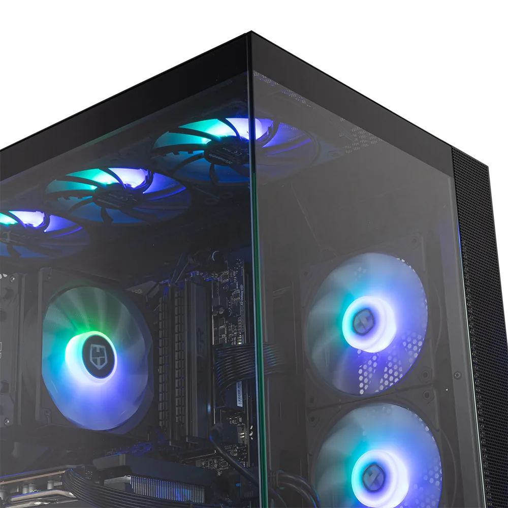 PC Gaming Neo-PC con caja Astraneo negra, detalle 4