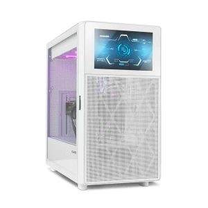 Ordenador gaming Nox Bios blanco, vista 03