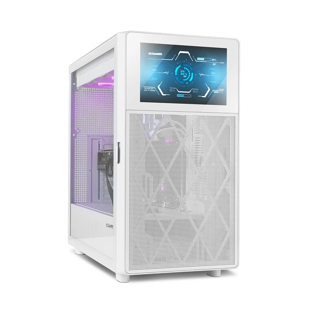 Ordenador gaming Nox Bios blanco, vista 03
