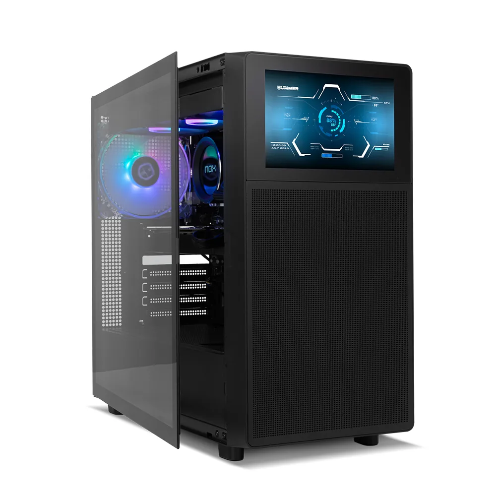 Ordenador gaming Nox Bios negro, vista 01