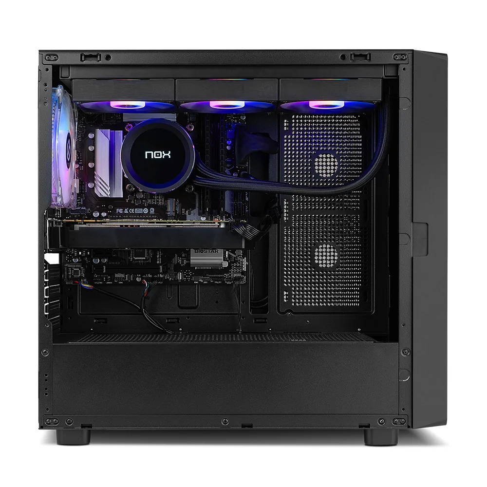 Ordenador gaming Nox Bios negro, vista 02