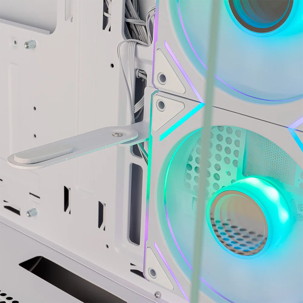 Ordenador gaming Signal blanco, vista 05